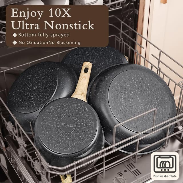 Thumbnail 4 de GIPP 22-Piece Ceramic Nonstick Cookware Set