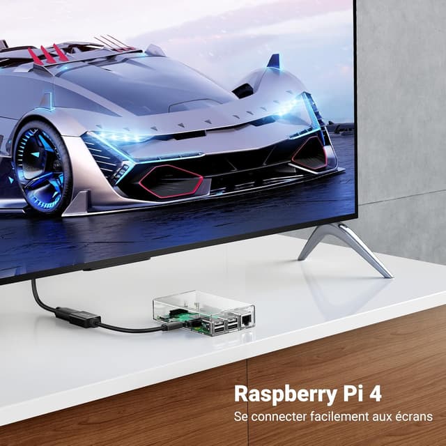 Detalle 2 de Adaptateur HDMI Micro 4K 60 Hz ⚡
