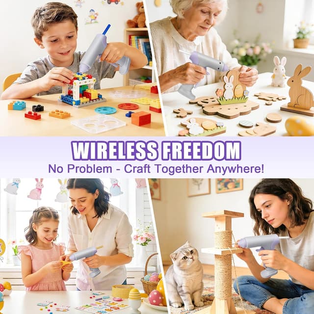 Thumbnail 4 de Heißklebepistole Akku 2026 Upgrade Kabellos