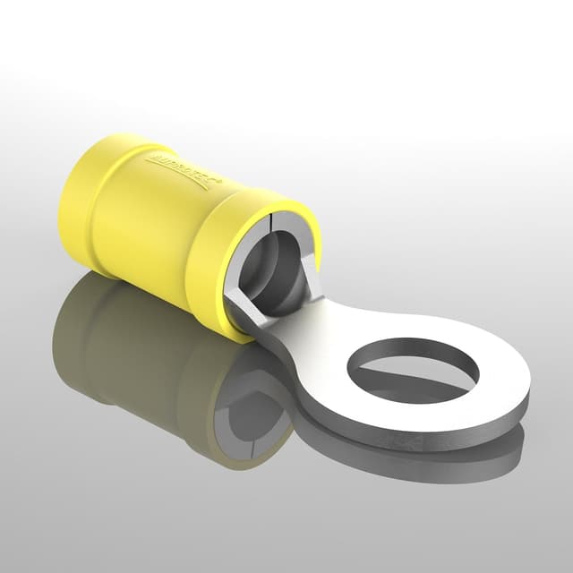 Thumbnail 2 de AUPROTEC 25x Ringkabelschuhe 4,0-6,0 mmÂČ đ