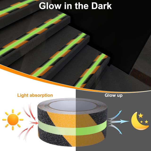 Thumbnail 1 de Cozary Cinta Antideslizante Escaleras 5m x 5cm