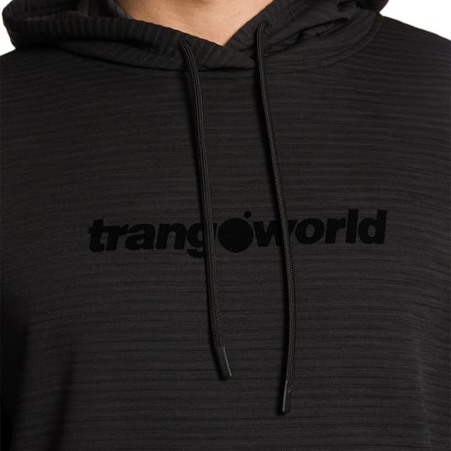 Detalle de Trangoworld Oxley: sudadera ligera elástica de secado rápido para hombre
