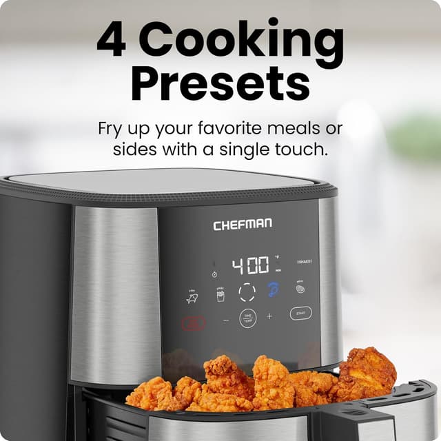 Thumbnail 4 de Chefman TurboFry Touch 5-Quart Air Fryer