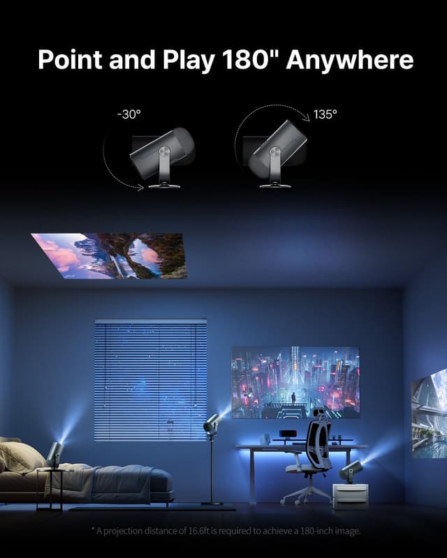 Detalle de Dangbei Freedo portable projector 1080p