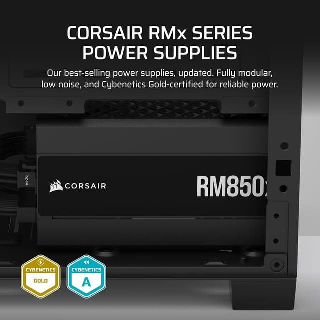 Thumbnail 1 de CORSAIR RM850x 850W ATX power supply ⚡