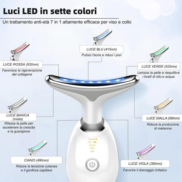 Thumbnail 2 de LED Light EMS Facial Sculptor 7‑colour Face Massager 🎭