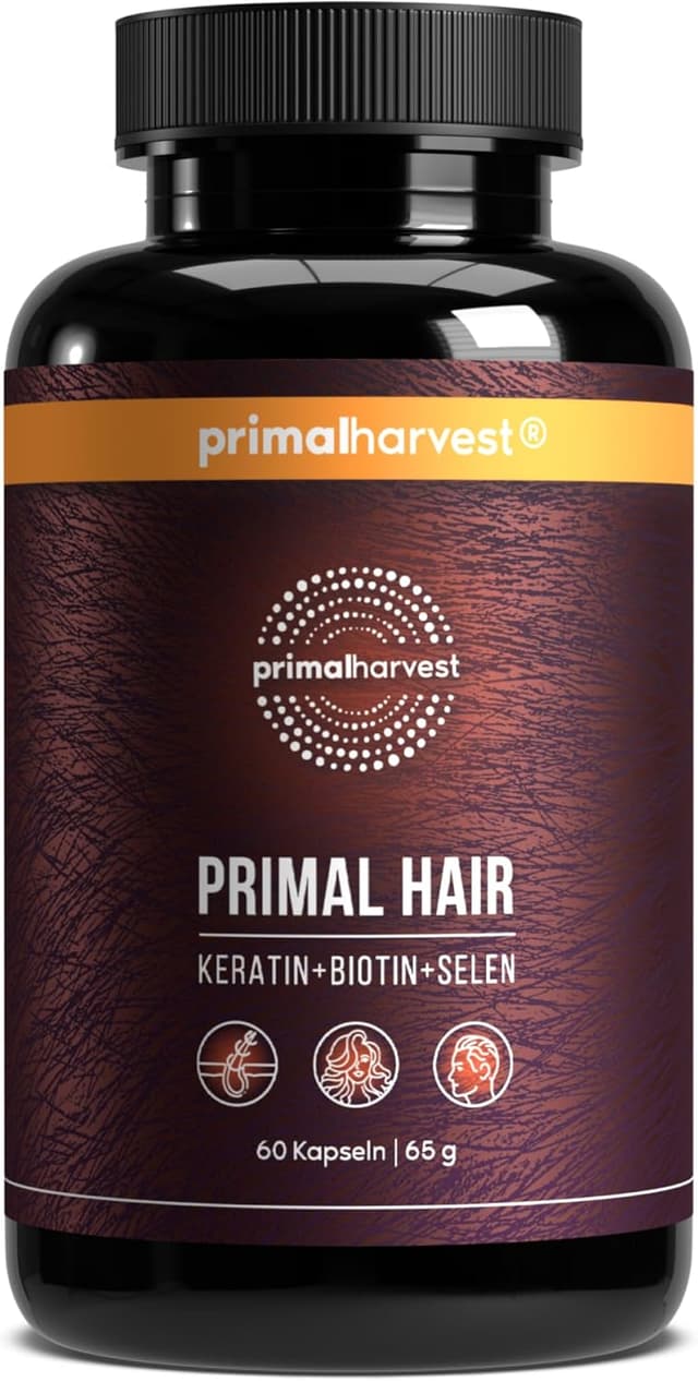 Detalle de Primal Hair Haarnahrungsergänzungsmittel 60 Kapseln