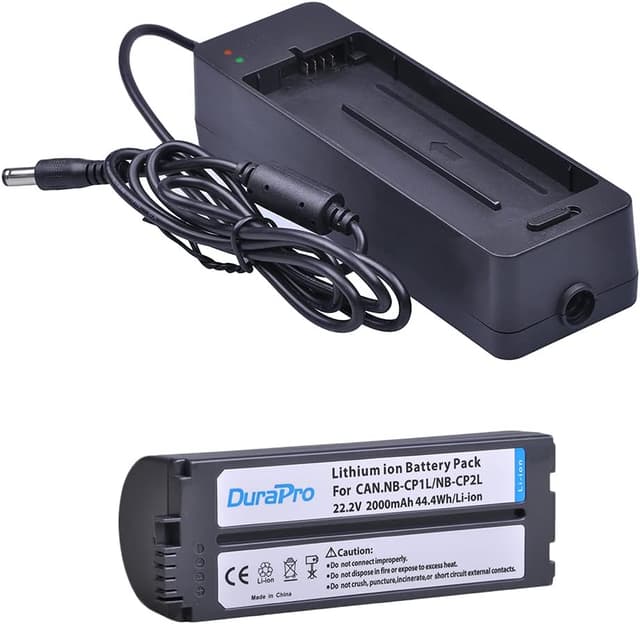 Detalle de DuraPro NB-CP2L 2000 mAh Akku für Canon Fotodrucker