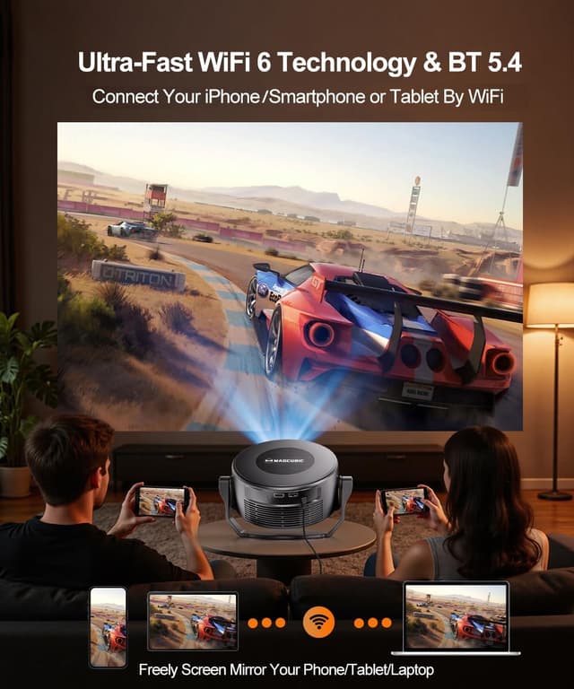 Thumbnail 4 de Magcubic Mini Beamer 4K 260 ANSI đź“˝