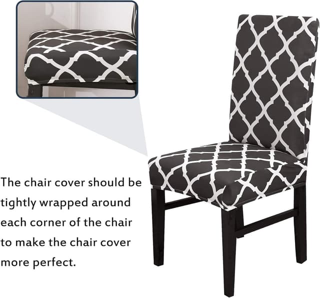 Thumbnail 2 de Aisprts Dining Chair Covers Set of 4