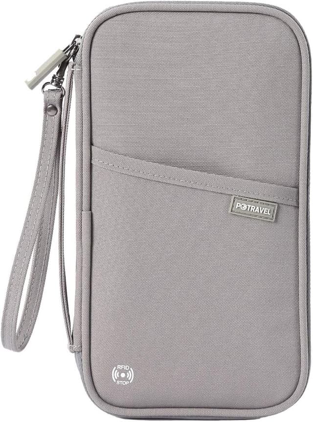 Thumbnail 6 de ManKn Travel Wallet Family Passport Holder with RFID Blocking & Removable Hand Strap