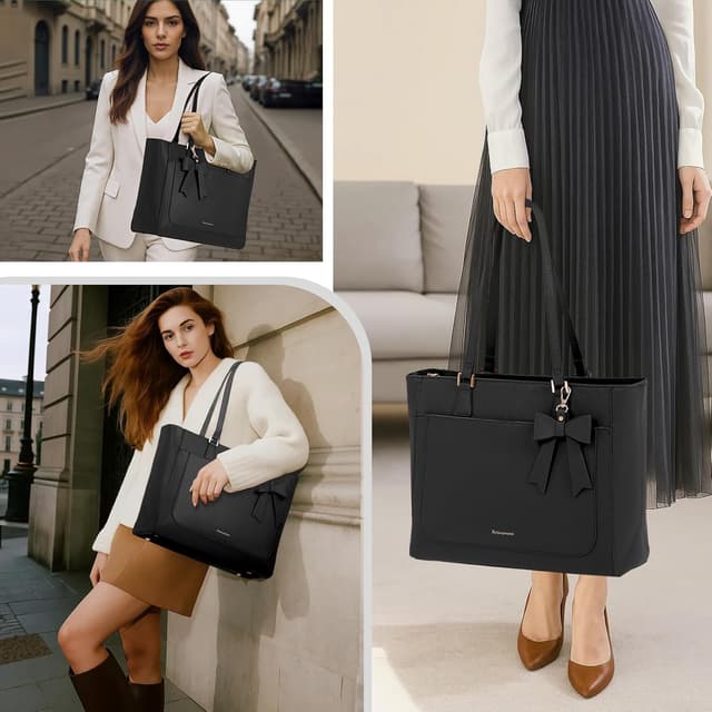 Detalle 2 de RAINSMORE Handtasche Damen 35x14x29 cm