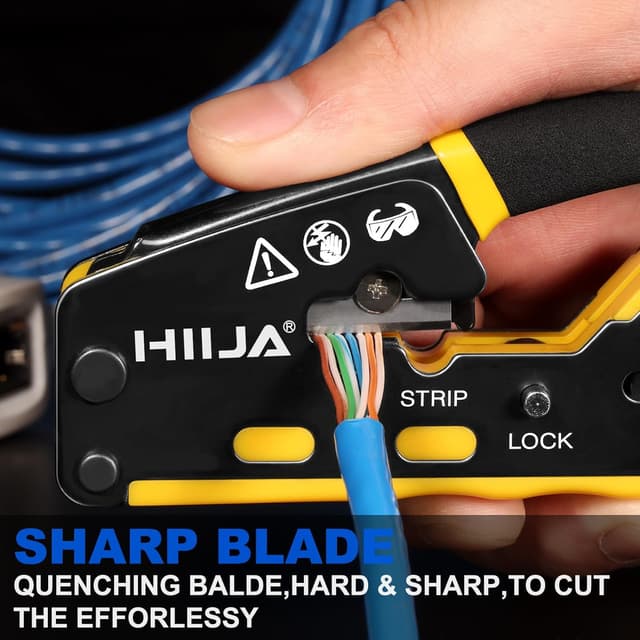 Thumbnail 4 de Hiija Kit de Crimpadora RJ45 Cat6 Cat5e