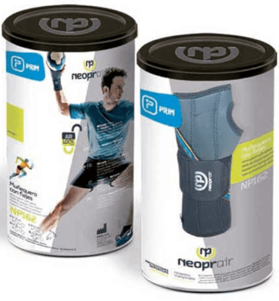 Detalle 2 de Neoprair Muñequera con flejes derecha M 1 ud