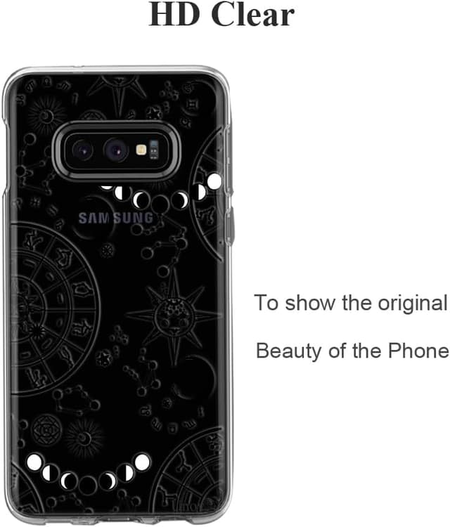 Detalle de Unov Galaxy S10e Hülle 5,8 Zoll TPU