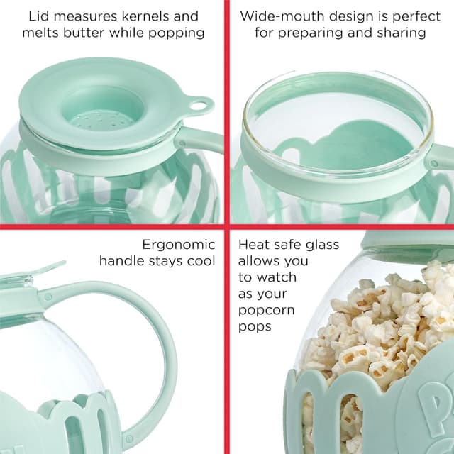 Detalle 2 de Ecolution Micro-Pop Microwave Popcorn Popper 3-Quart