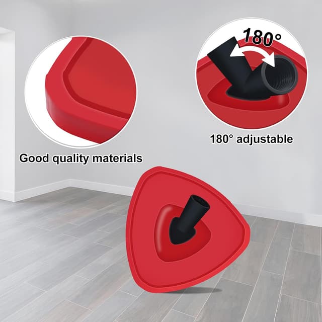 Detalle de DLAIMI Turbo spin mop heads 4 pack