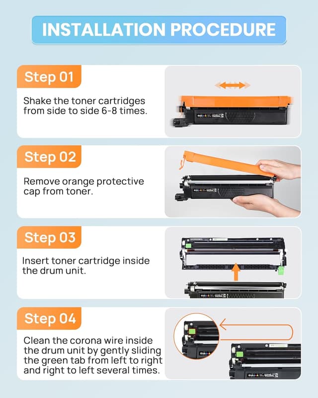 Thumbnail 6 de E-Z Ink TN229XL 4-Pack Toner Cartridges 🖨