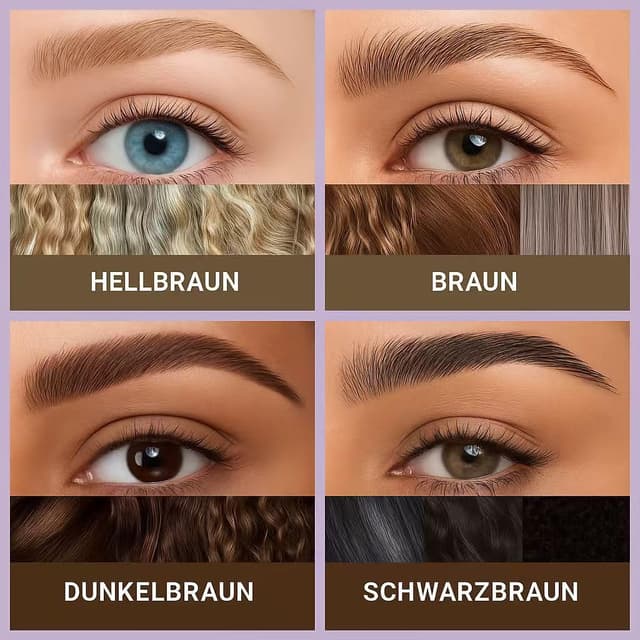 Thumbnail 5 de 2CHILL 30° Gebogener Augenbrauenstift Dunkelbraun