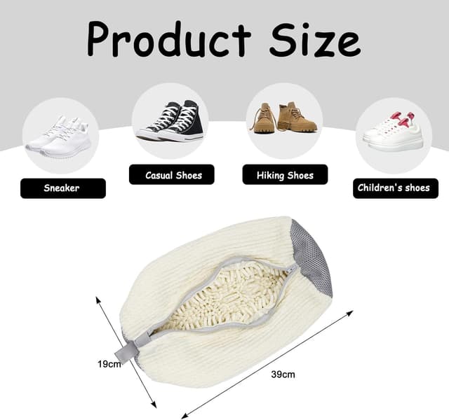 Detalle de YTUGIL Trainer Shoe Wash Bag 32x19cm