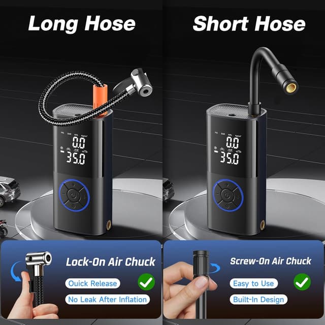 Thumbnail 3 de OlarHike Tire Inflator 160 PSI portable air pump