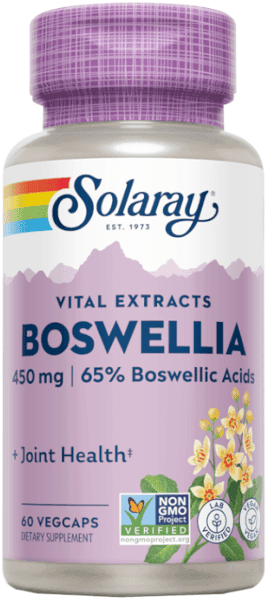 Detalle de Solaray Boswelia 300 mg 60 cápsulas vegetales