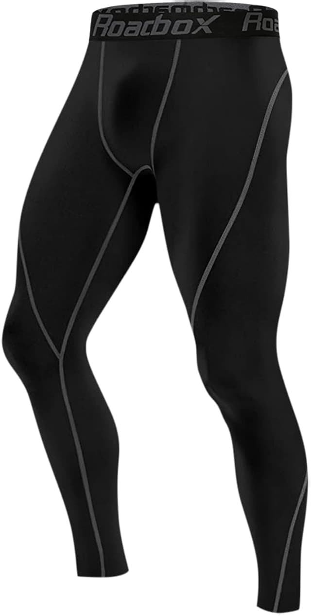 Detalle de Roadbox 1, 2 or 3 Pack Men’s Compression Pants Athletic Base Layer