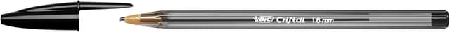 Detalle 2 de BIC Cristal Large BolĂgrafos Punta Gruesa 1.6 mm 🖊️ Caja 50 Negros