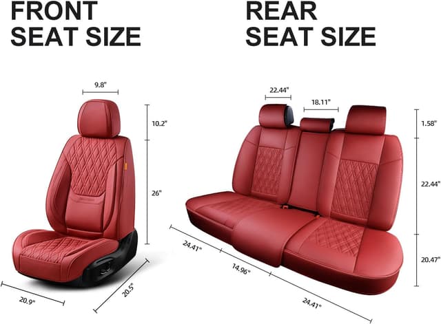 Thumbnail 5 de TINRAIYANG Car Seat Covers Full Set