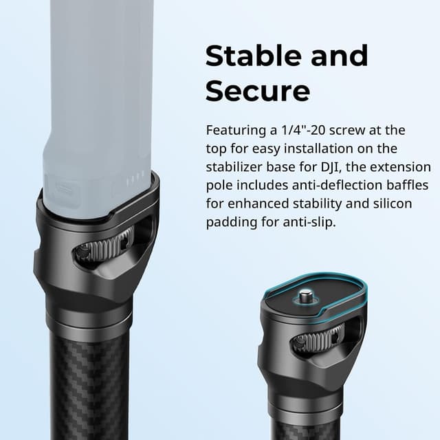 Thumbnail 3 de SMALLRIG Gimbal-Verlängerungsstange 15" für DJI RS