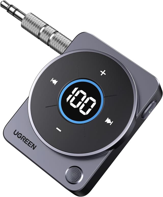 Detalle de UGREEN Aux Bluetooth 5.4 Adapter Auto
