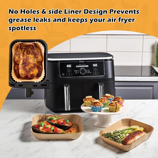 Thumbnail 2 de 120er-Pack Airfryer Backpapier 230 °C