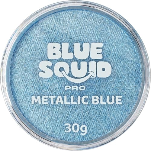 Imagen de Blue Squid PRO Schminke Face Paint Metallic Blau 30 g en OfertitasTOP