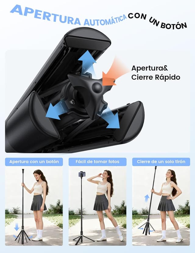 Thumbnail 1 de Lamicall Tripode para Móvil 165 cm