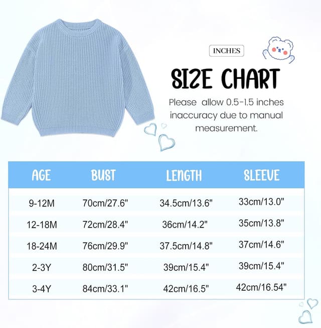 Thumbnail 3 de Naiyafly Knit Sweater 9M-5Y