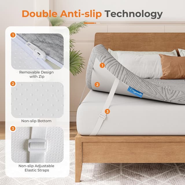 Thumbnail 5 de Vesgantti Mattress Topper 150x200x7.5cm