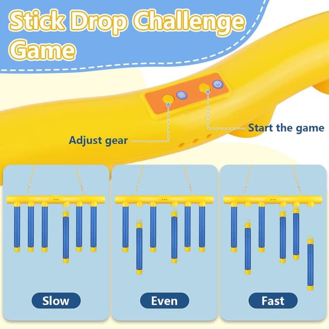 Detalle 2 de Vicloon Drop Stick Reaktionstraining 3 Geschwindigkeiten