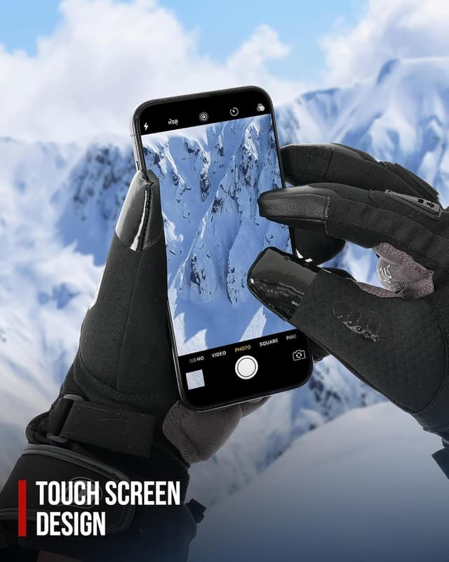 Thumbnail 5 de IRON JIA'S Guantes Moto Invierno Hombre