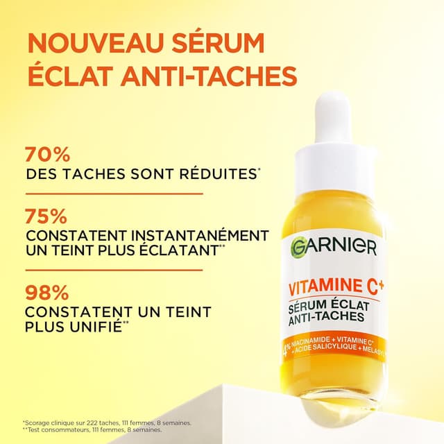 Thumbnail 1 de GARNIER Skin Active Sérum Éclat anti-taches 30 ml