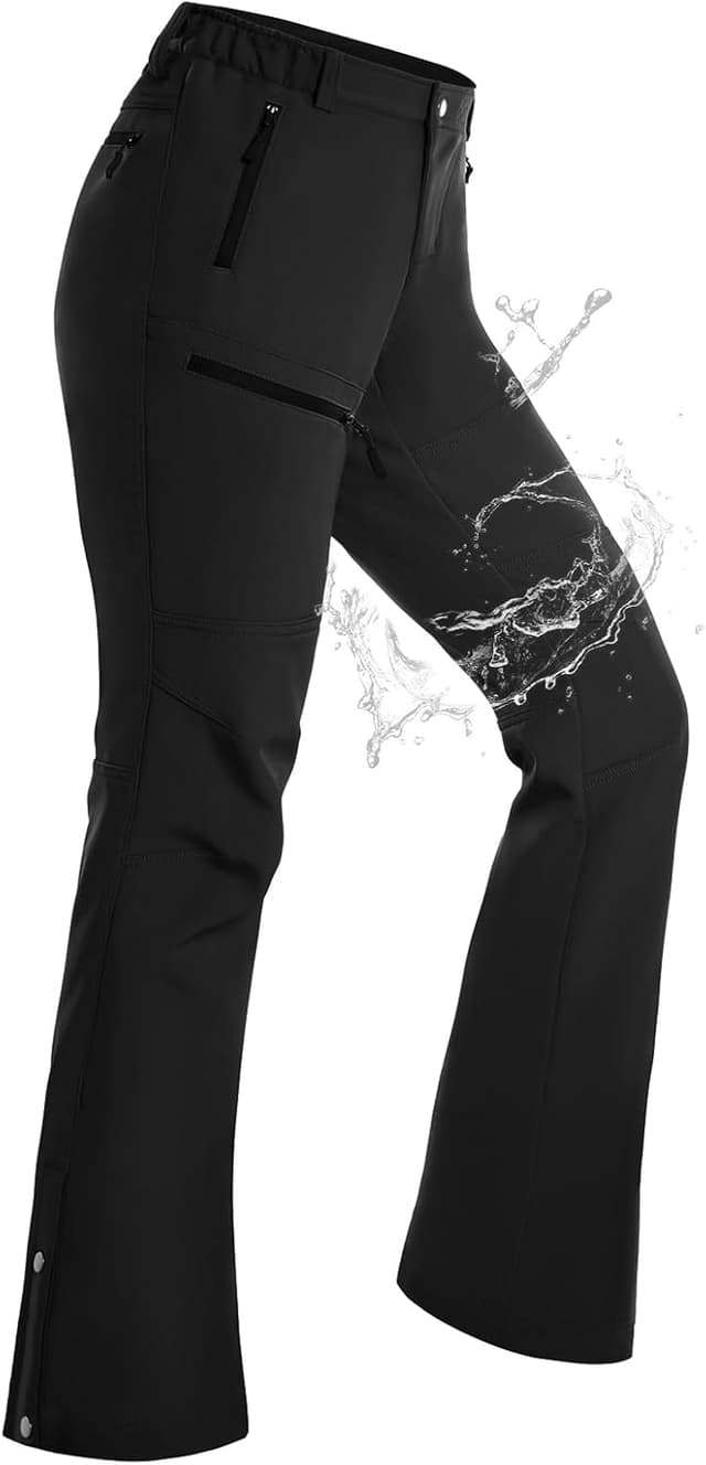 Thumbnail 6 de Cycorld Women's Snow Ski Pants Fleece Lined Waterproof Flare