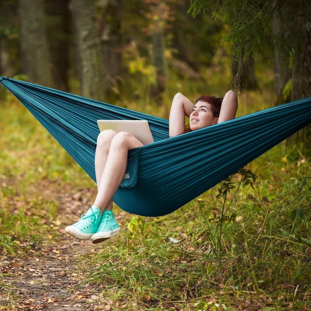 Thumbnail 6 de COVACURE Camping Hammock 270 x 150cm