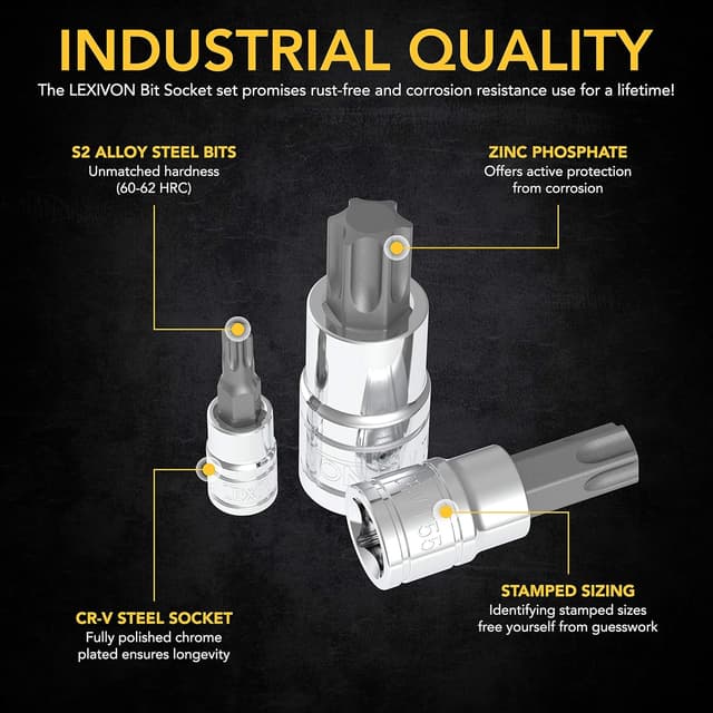 Thumbnail 3 de LEXIVON LX-143 Torx Bit Socket 13 🛠