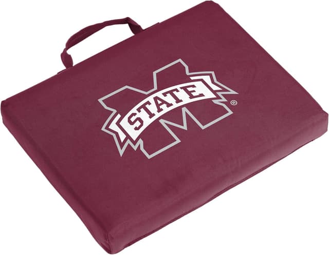 Detalle de Logo Brands Officially Licensed NCAA Bleacher Cushion (Unisex) — Team Color, One Size
