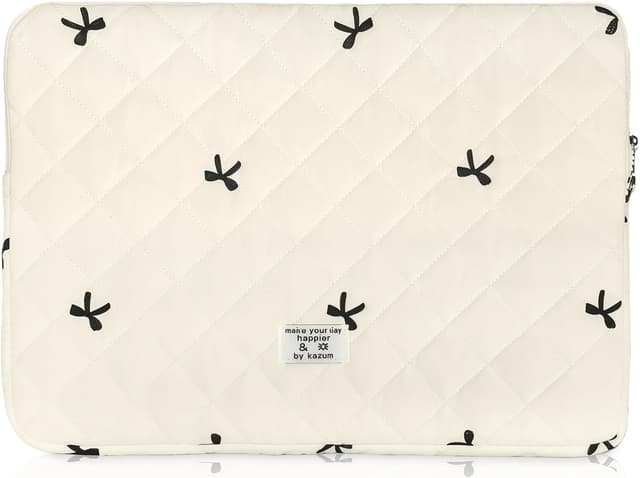Detalle de Flintronic Custodia per Laptop 14 pollici: sleeve imbottita protettiva con fodera in cotone