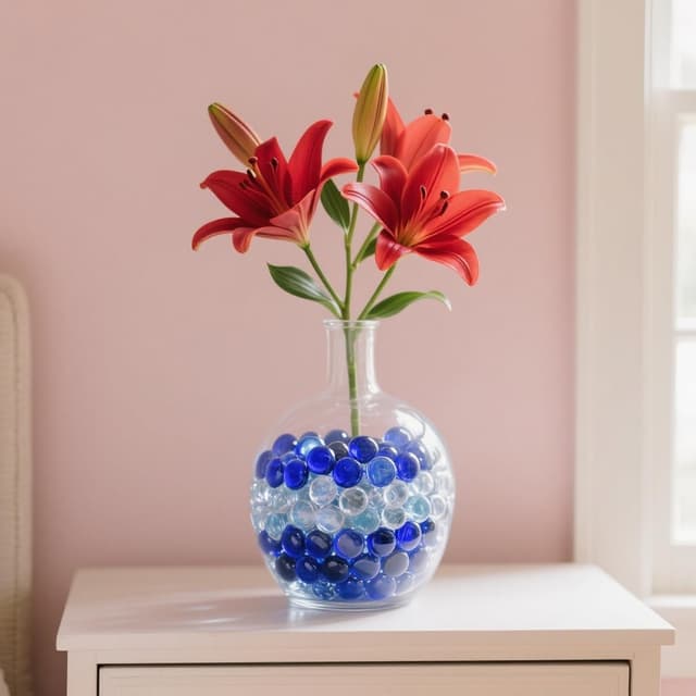 Detalle 2 de Glasperlen 940 g für Aquariumdeko