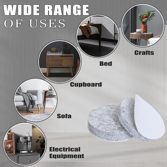 Thumbnail 3 de Yelanon Felt Furniture Pads 261pcs pack