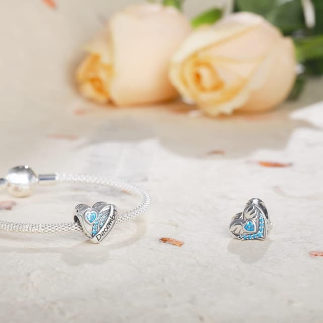 Detalle 2 de Qings birthstone charm with 11.7 mm