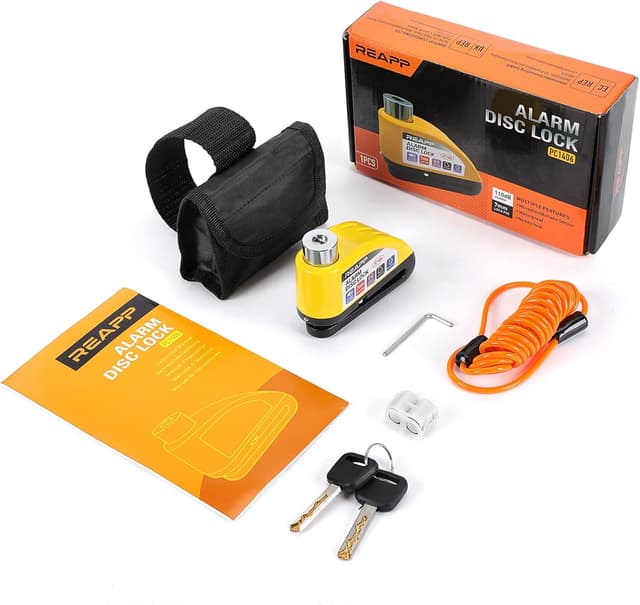 Thumbnail 6 de REAPP Alarm Disc Lock 110 dB Motorbike lock🔒