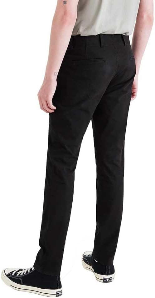 Detalle de Dockers Men’s Casual Chinos with Smart 360 Flex in California Khaki (Skinny Fit)