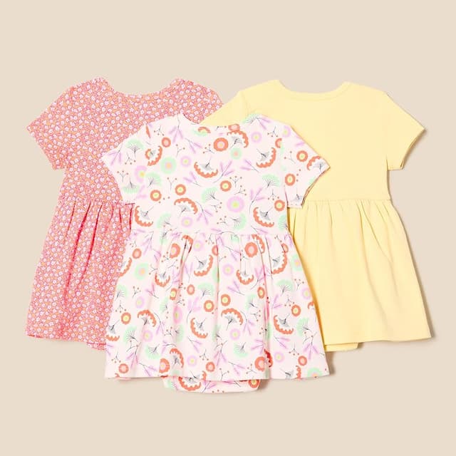 Thumbnail 6 de Amazon Essentials Vestido body 0-3 meses, pack 3